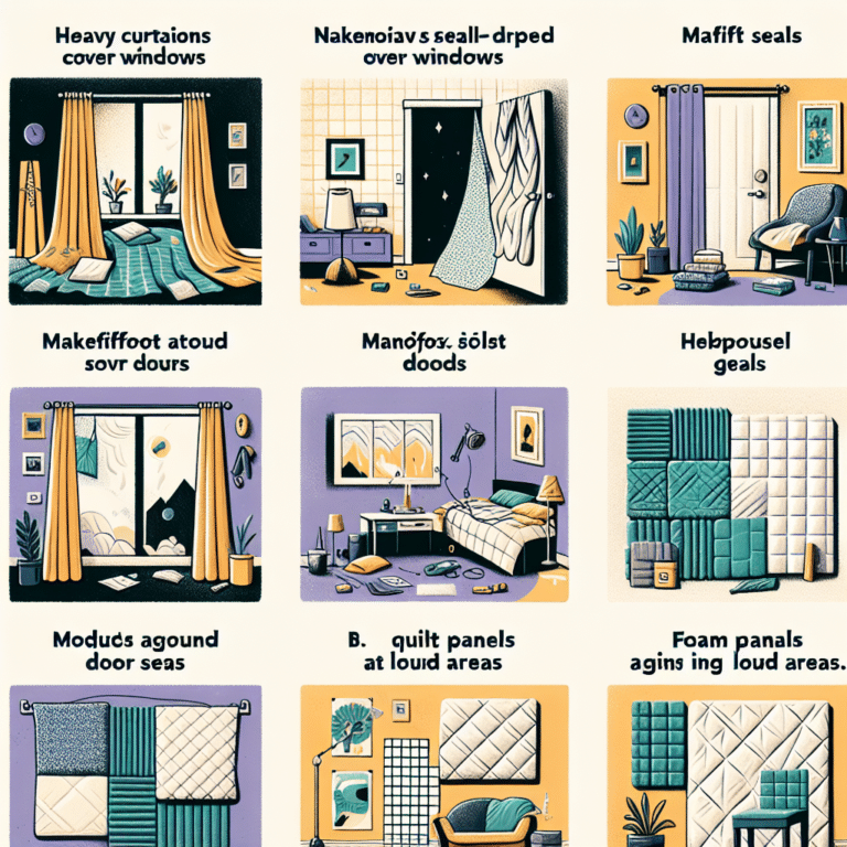 Temporary Fixes: Temporary Soundproofing Solutions