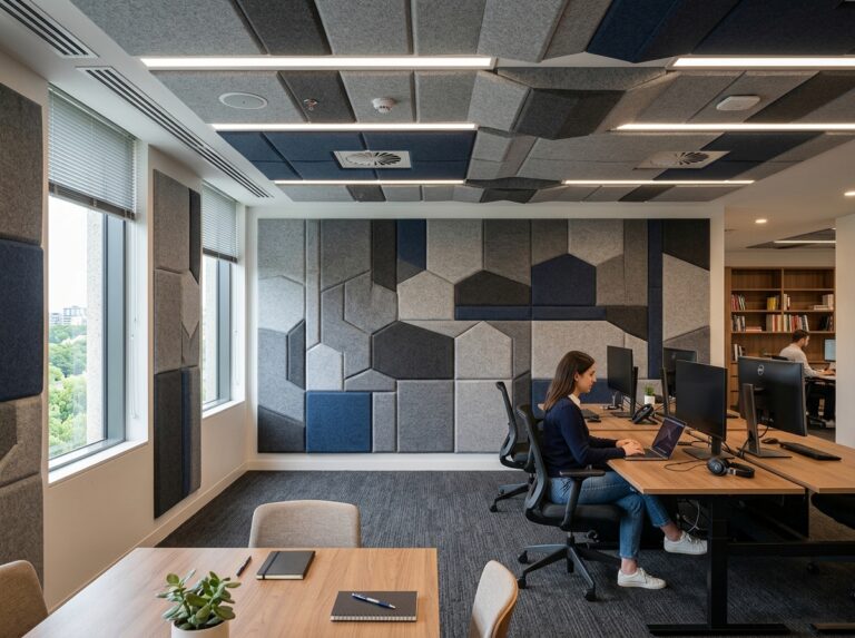 acoustic panels for walls and ceilings