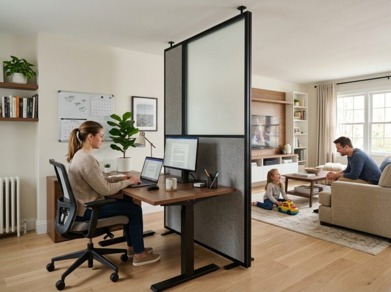 sound proof room divider for home office