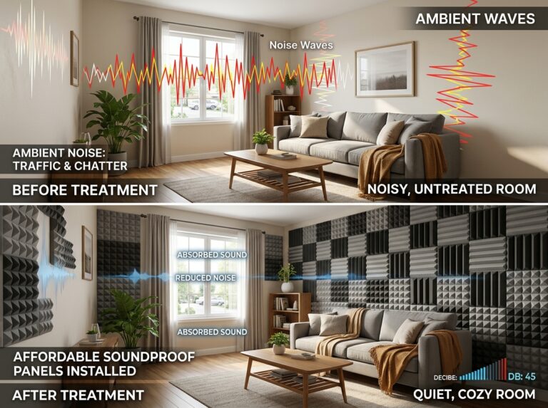 affordable soundproof panels apartment