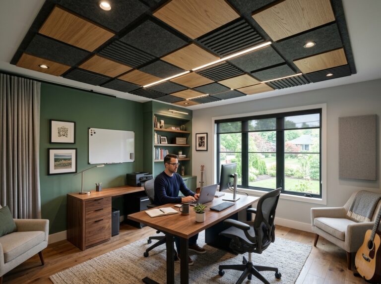 soundproof home office ceiling