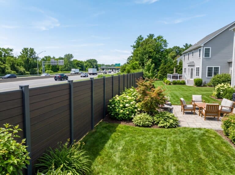noise cancelling fence panels
