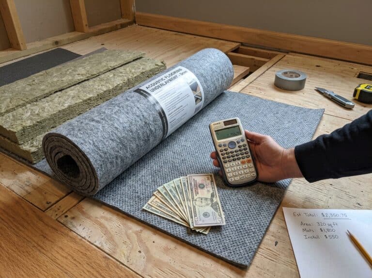how much does it cost to soundproof a floor