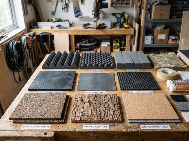 apartment floor soundproofing materials