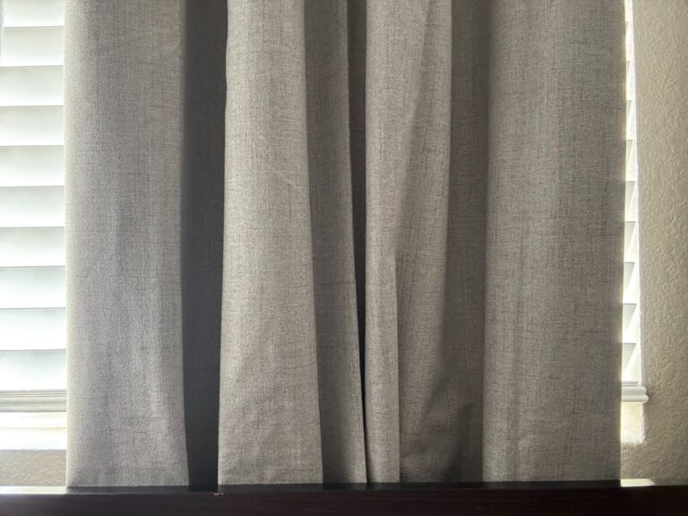 curtains to reduce noise