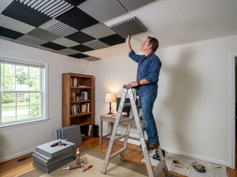 diy ceiling soundproofing