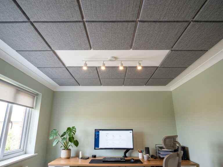 easy soundproofing ceiling panels