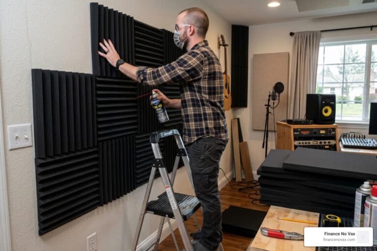 acoustic foam installation guide