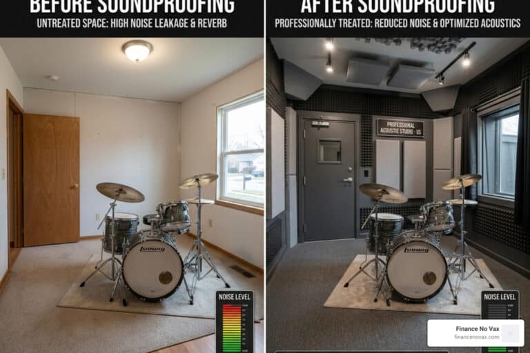drum room soundproofing