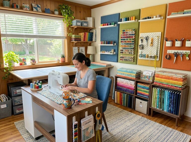 affordable sewing room panels