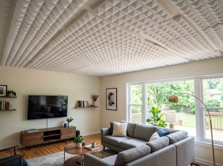 acoustic foam panels for ceiling