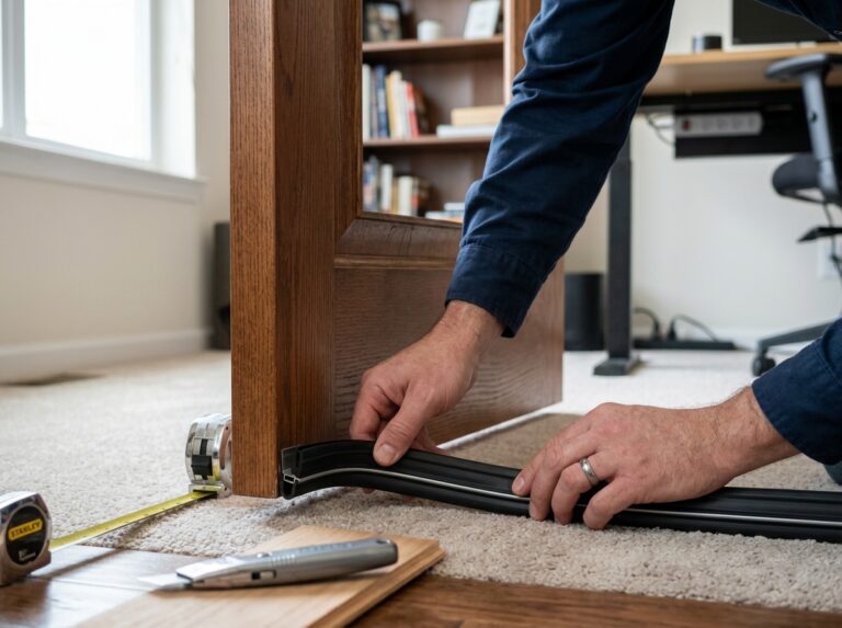 soundproof door seals installation