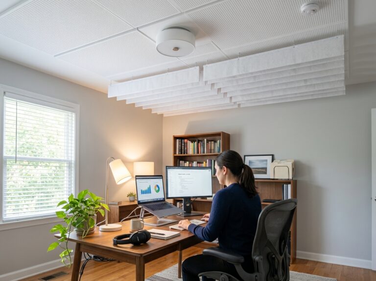 noise cancelling ceiling panels