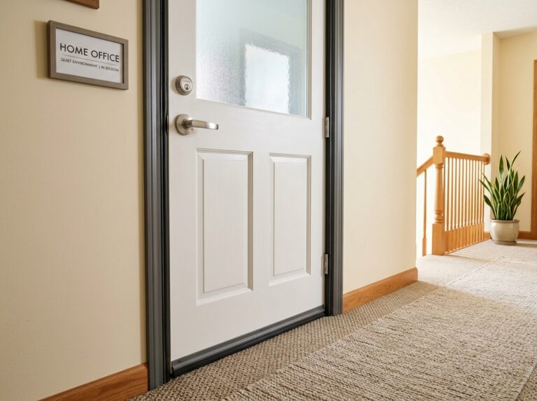 soundproofing home office door