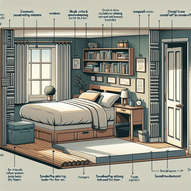 Economical Ways to Soundproof Your Bedroom