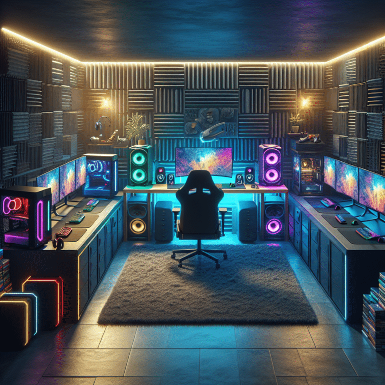 Turning Your Gaming Room into a Soundproof Haven
