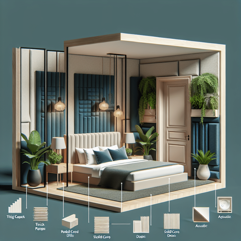 Cost-Effective Techniques for a Soundproofed Bedroom